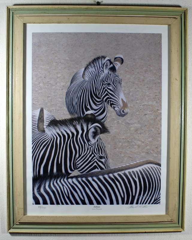 Stevan de Shetler - Zebra`s - Limited edition print