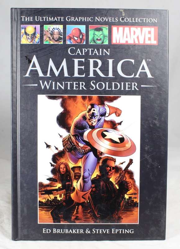 Marvel Ultimate Graphic Novels - Captain America - Winter Soldier - Book #44 - Bid Now!