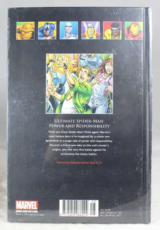 Marvel Ultimate Graphic Novels - Spider-Man - Power And Responsibility - Book #20 - Bid Now!
