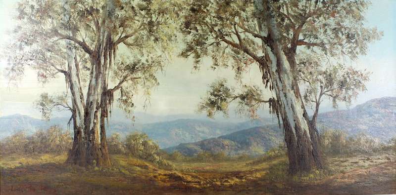 Louise Repsold - Large trees overlooking the valley