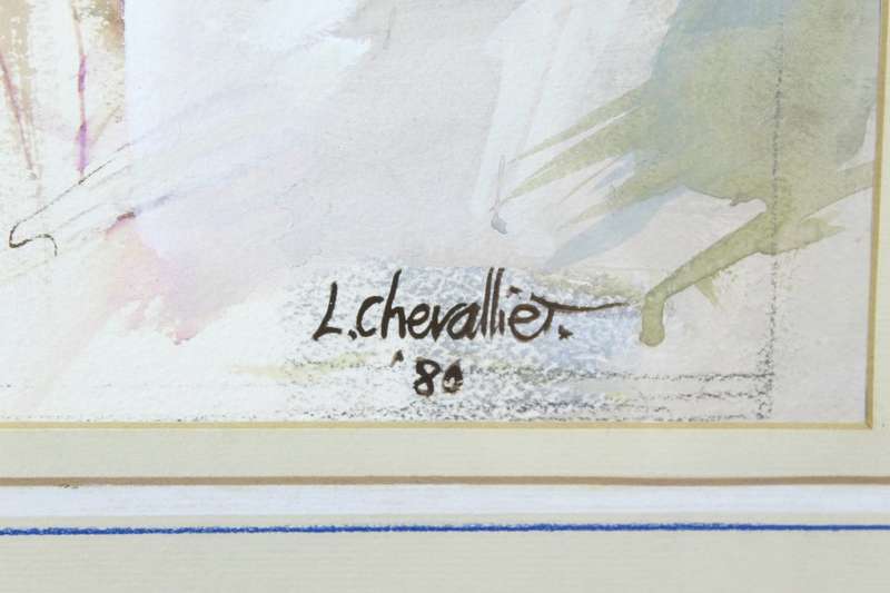 L Chevalier- Mike Proctor bowling