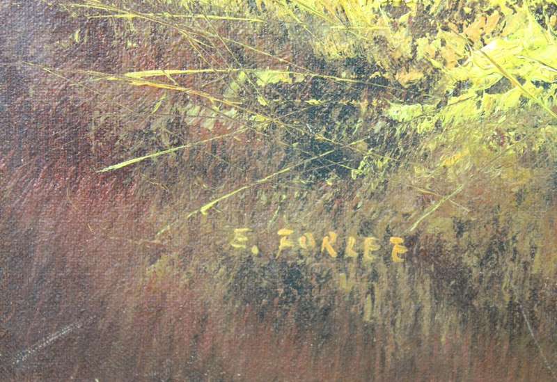 Eric Forlee - Small river with mountain backdrop