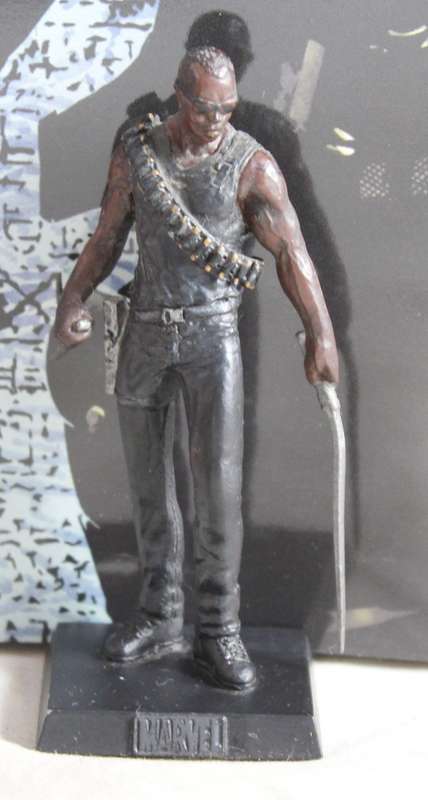 Classic Marvel collection - lead, hand painted figurine with book - Blade