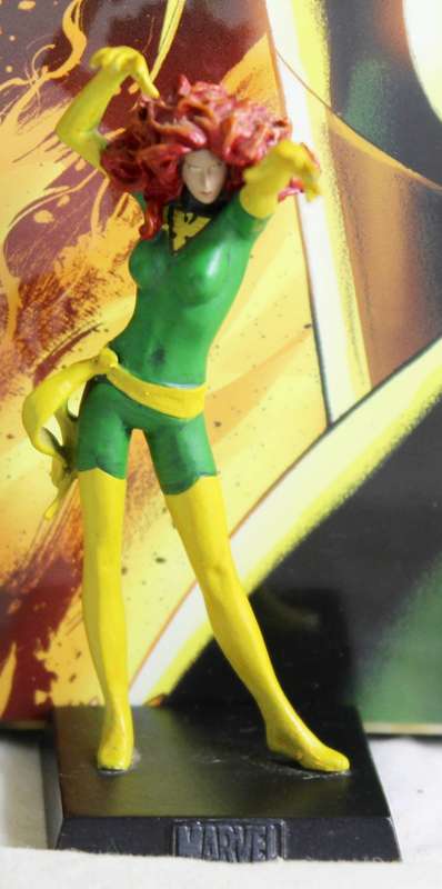 Classic Marvel Collection - Lead, hand painted figurine with book - Phoenix - #11 - Bid Now!