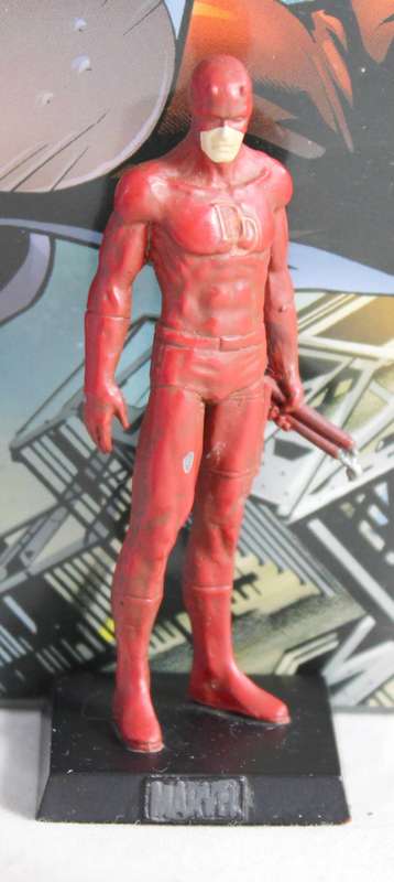 Classic Marvel collection - lead, hand painted figurine with book - Daredevil
