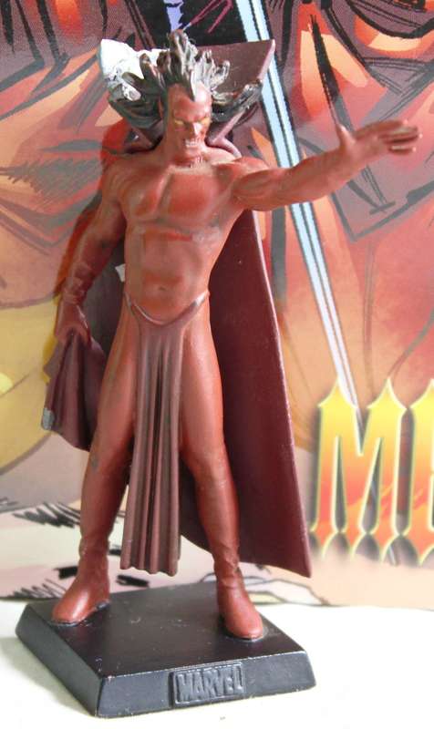 Classic Marvel collection - lead, hand painted figurine with book - Mephisto