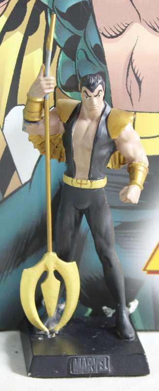 Classic Marvel collection - lead, hand painted figurine with book - Namor