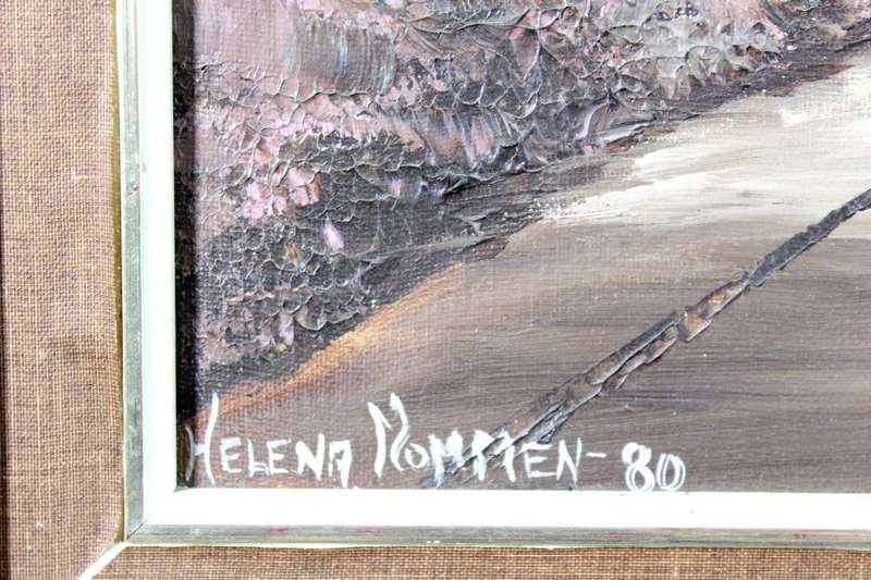 Helena Mommen - Dirt road in the mountains - A beautiful painting! -