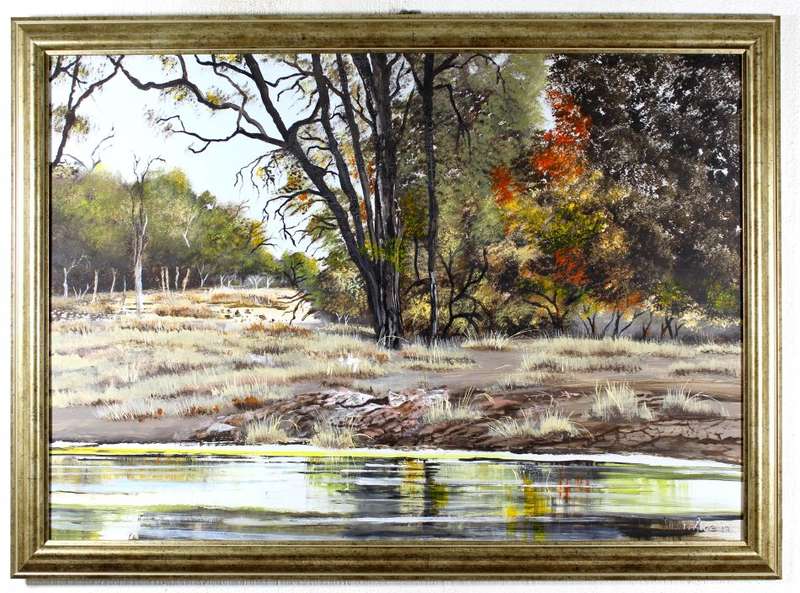 Faan Grobler - River scene