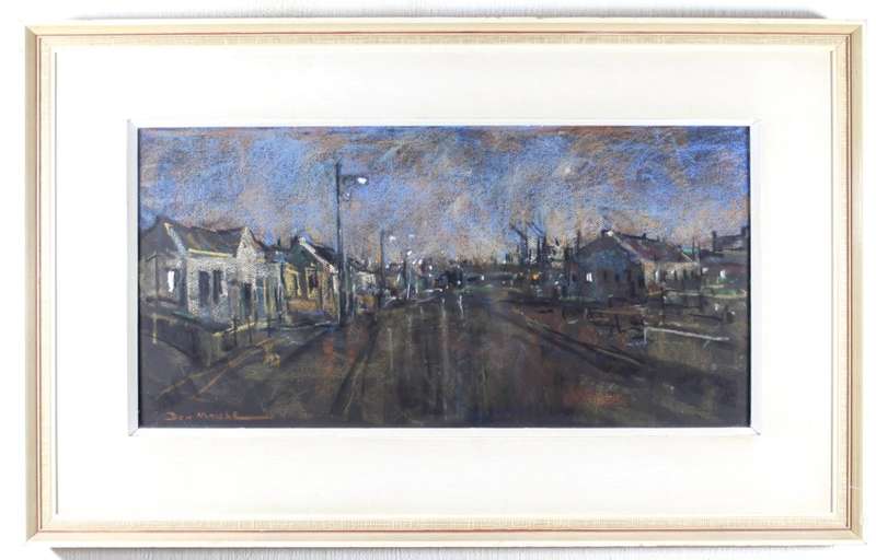 Don Madge - Street scene at night