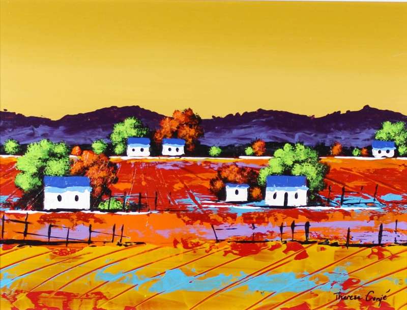 Theresa Cronje - Farm scene