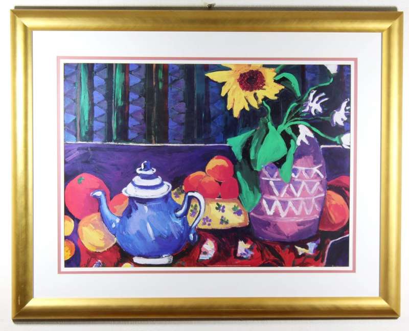 Very large still life print