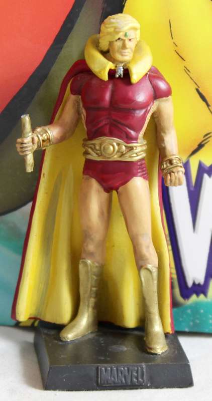 Classic Marvel collection - lead, hand painted figurine with book - Adam Warlock
