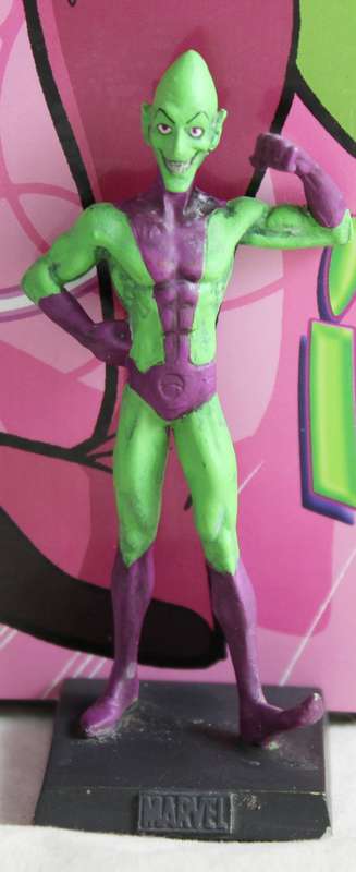 Classic Marvel collection - lead, hand painted figurine with book - Impossible Man