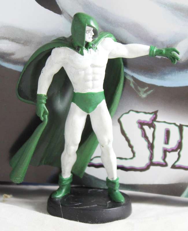 DC comics - lead, hand painted figurine with book - Spectre #23