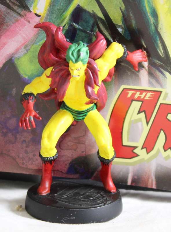 DC comics - lead, hand painted figurine with book - Creeper #24