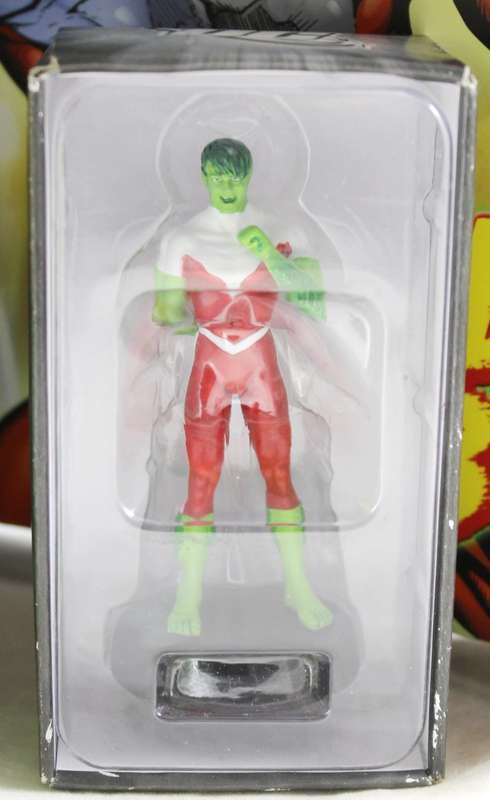 DC comics - lead, hand painted figurine with book - Beast Boy #49