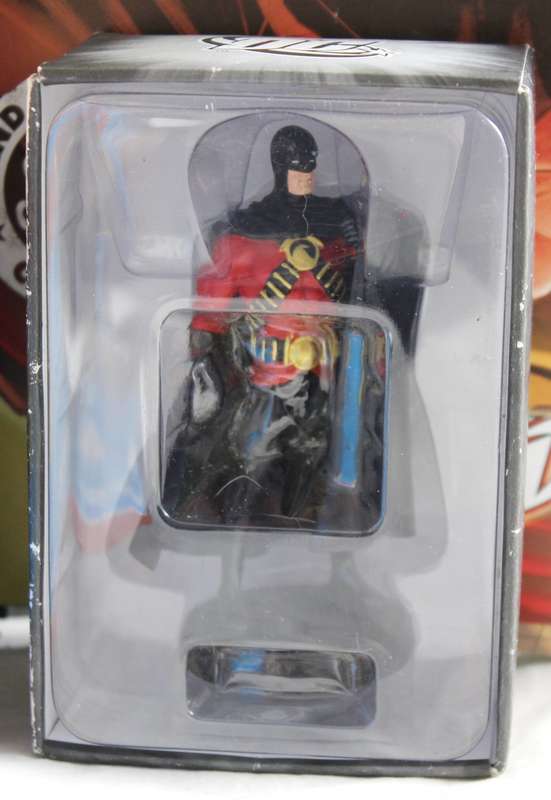 DC comics - lead, hand painted figurine with book - Red Robin #53