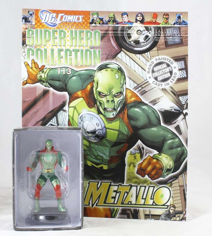 DC comics - lead, hand painted figurine with book - Metallo #113