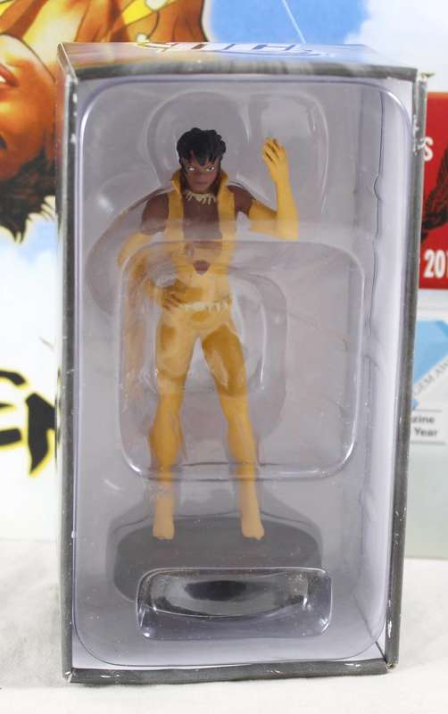 DC comics - lead, hand painted figurine with book - Vixen #114