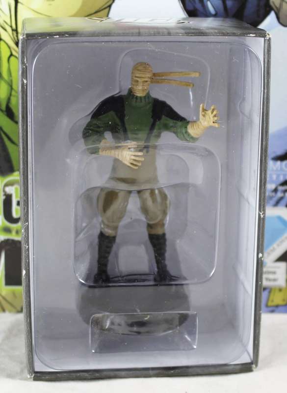 DC comics - lead, hand painted figurine with book - Negative Man #116