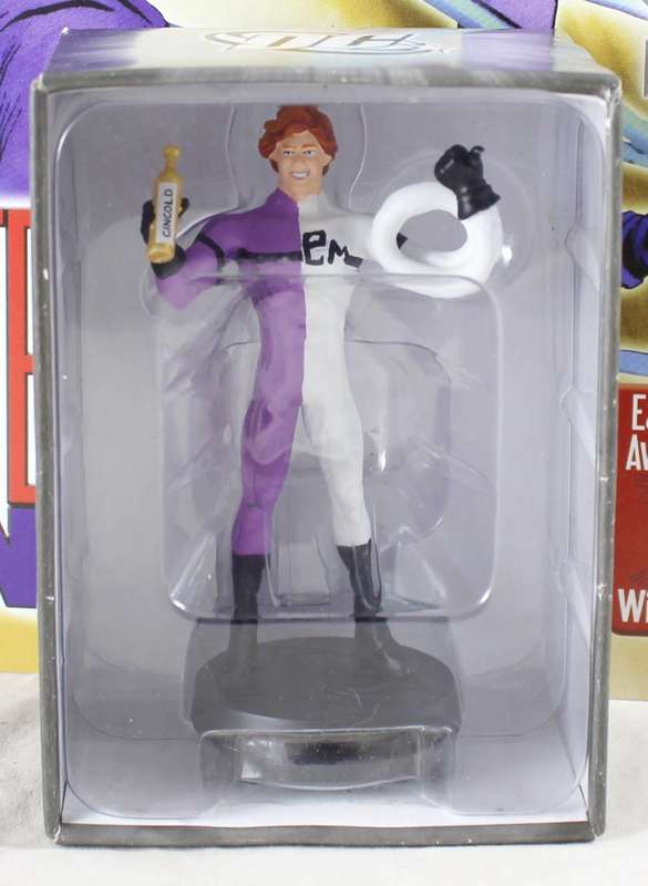 DC Comics - Lead, hand painted figurine with book - Elongated Man -  #119