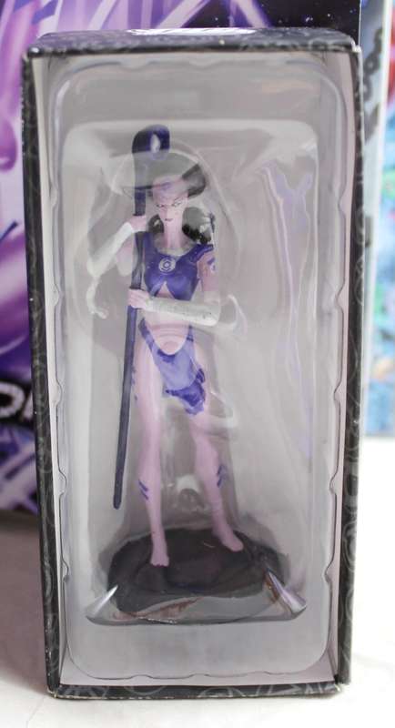 DC Blackest Night/Brightest Day - Lead, hand painted figurine with book - Indigo-1 - #7