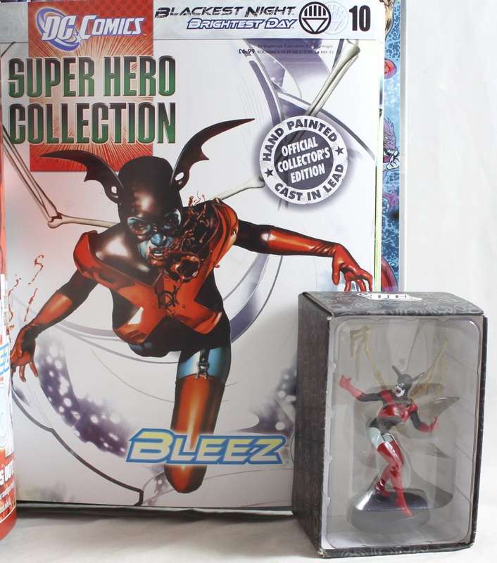 DC Blackest Night/Brightest Day - Lead, hand painted figurine with book - Bleez - #10