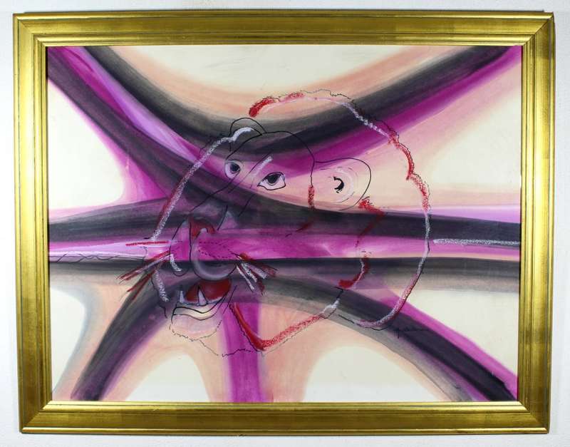 Hargreaves Ntukwana - Abstract lion