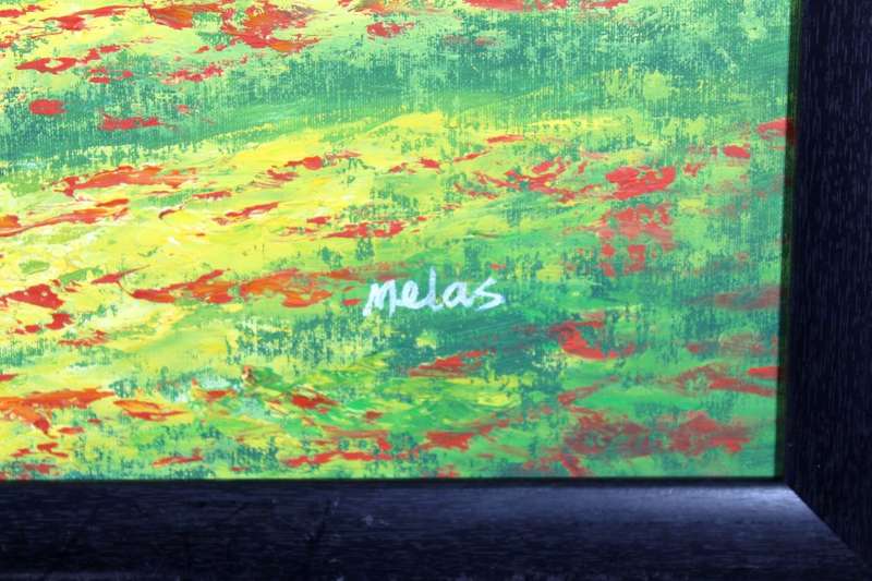 Melag - Colorful landscape with tall trees