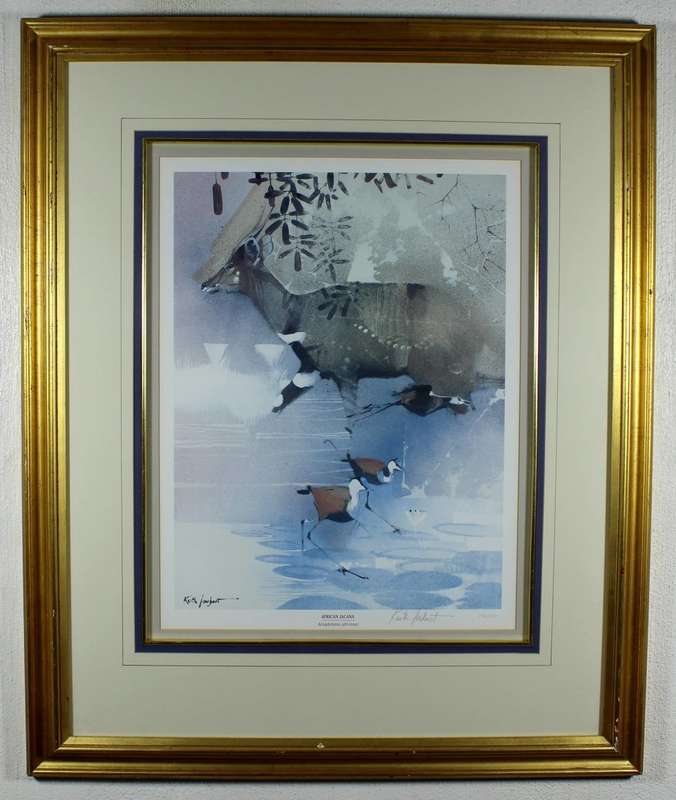 Keith Joubert - Limited edition lithoprint - African Jacana