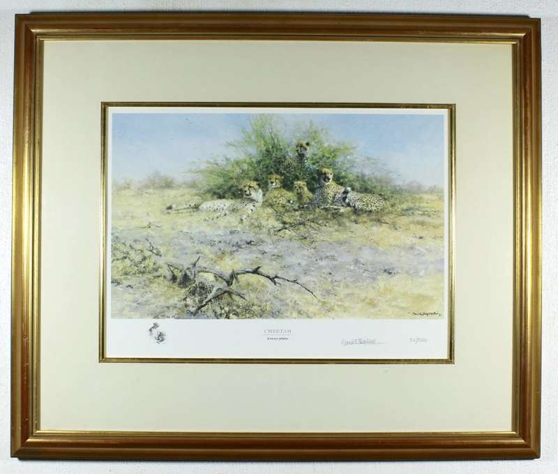 David Shepherd - Limited edition lithoprint - Cheetah