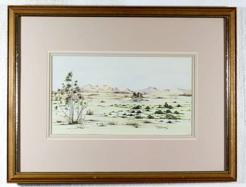 Patrys Botha - Namibia desert scene with trees