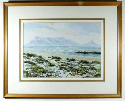 Eugene Hurter - Table Bay and Table mountain