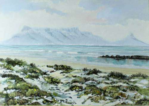Eugene Hurter - Table Bay and Table mountain