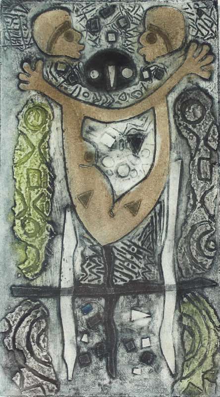 Zacharia Makwira - Victims of love - A limited edition lithograph