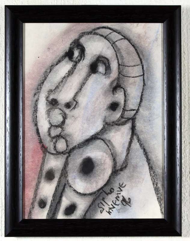 Sipho Mvemve - Abstract figure