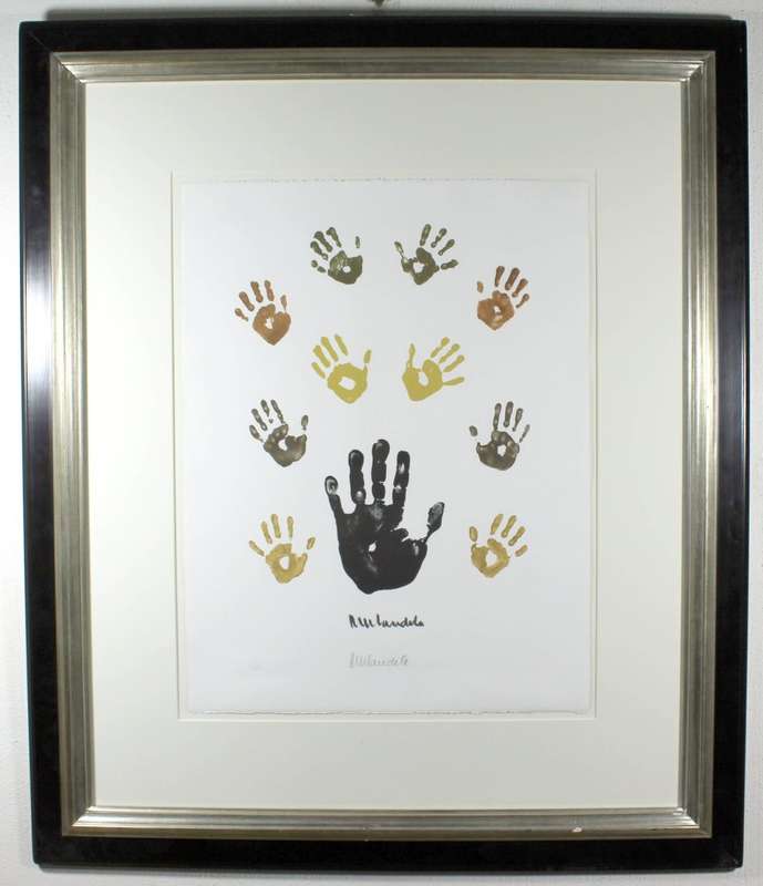 Nelson Mandela- Impressions of Africa: Colour - Magnificent investment art!! Bid now! *Free courier!