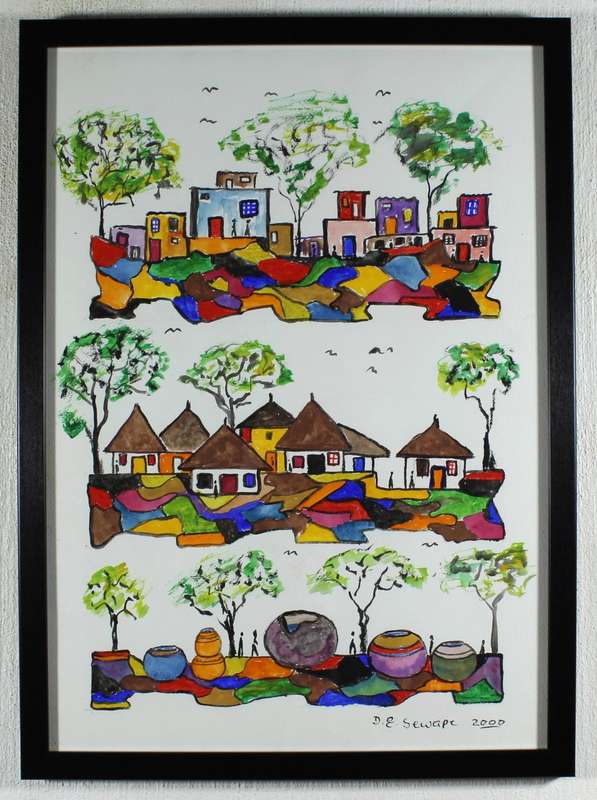 DE Sewape - Three rural scenes