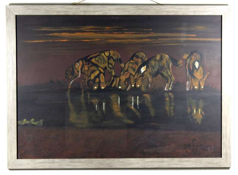 Caswell Mahlangu - The hunters - Wild dogs