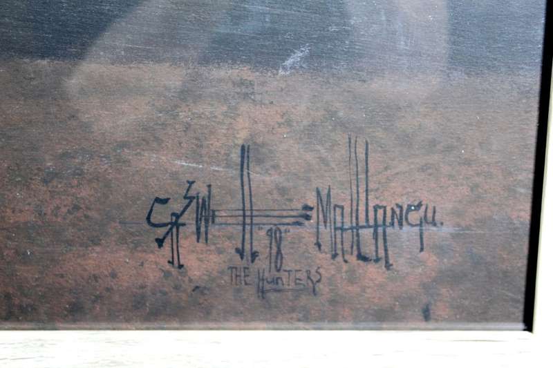 Caswell Mahlangu - The hunters - Wild dogs