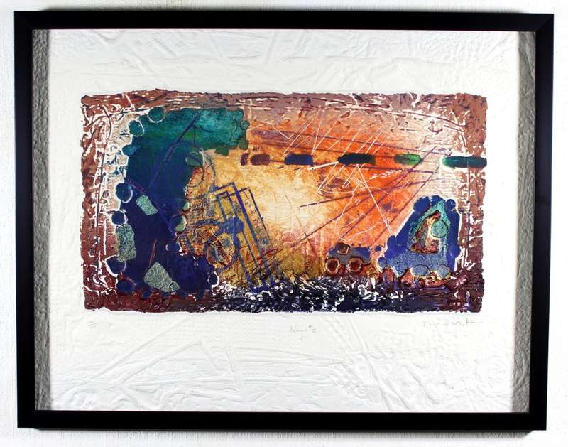 David Dodsworth - Nasca II - Embossed hand made paper