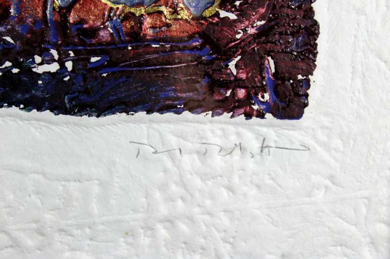 David Dodsworth - Nasca II - Embossed hand made paper