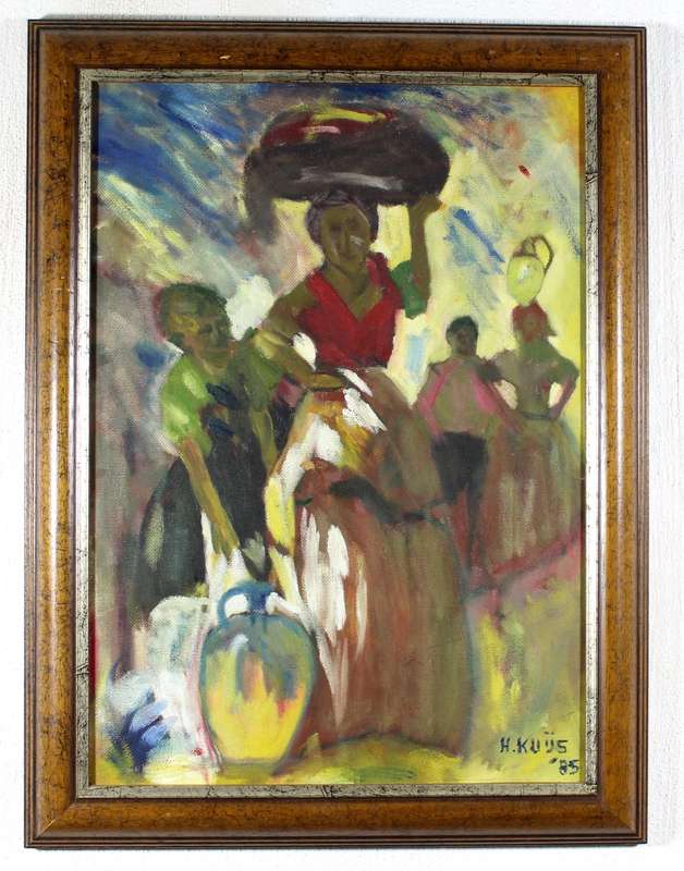 H Kuijs - The washwoman