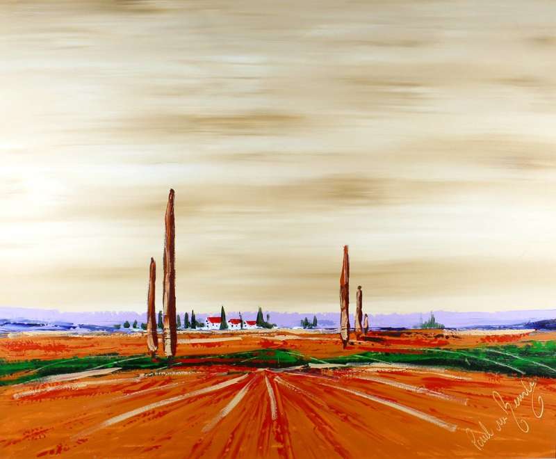 Paul van Rensburg - Farm scene