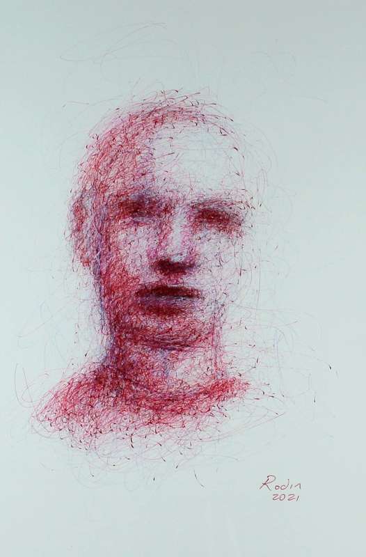 Own a Rodin! - Graham Rodin - Abstract portrait