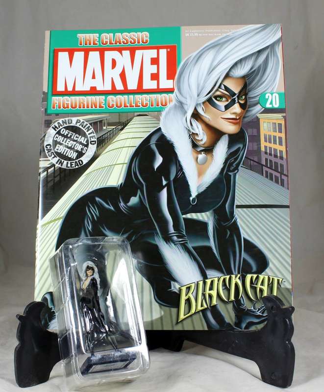 Classic Marvel - Action Figure and Book - Black Cat #20