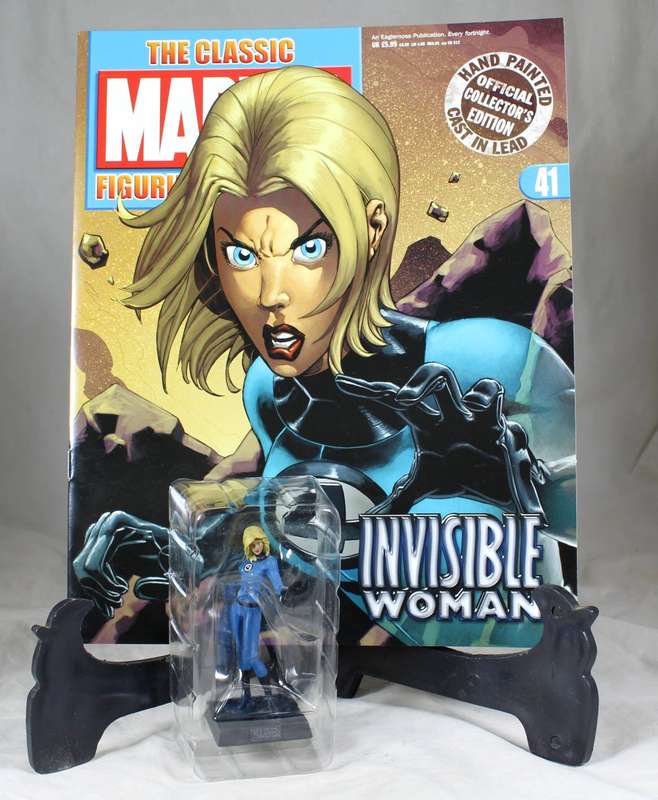 Classic Marvel - action figure and book - Invisible Woman