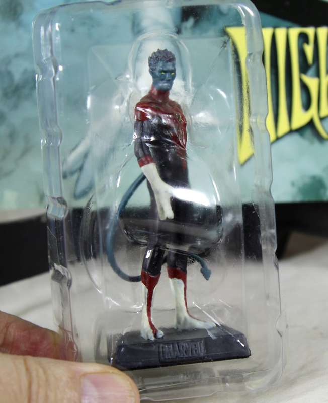 Classic Marvel - action figure and book - NightCrawler