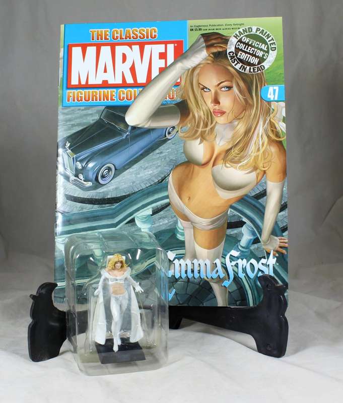 Classic Marvel - action figure and book - Emma Frost
